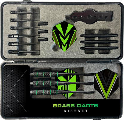 XQMax Blackline Brass Darts 21g Set