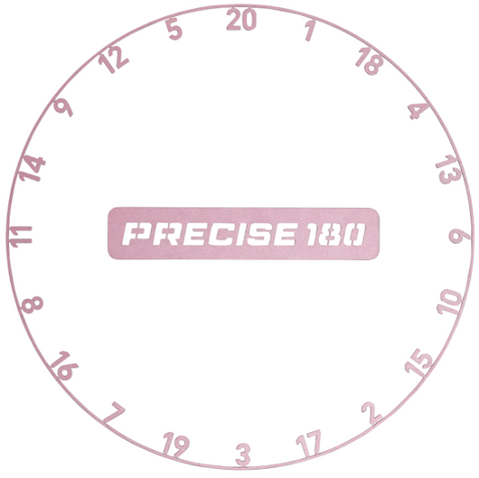 Precise180 Zahlenring - Rebel Rose