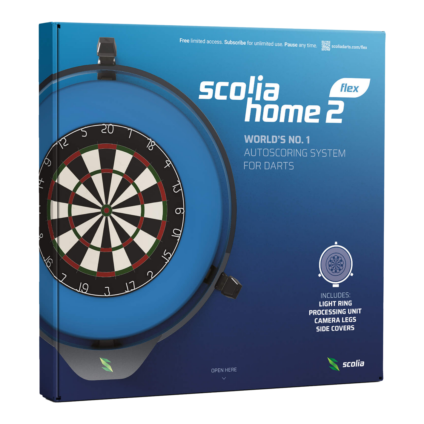 Scolia Home 2 Flex Electronic Score System mit Beleuchtung 2026