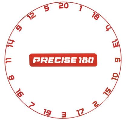 Precise180 Zahlenring - Samurai Inferno Red