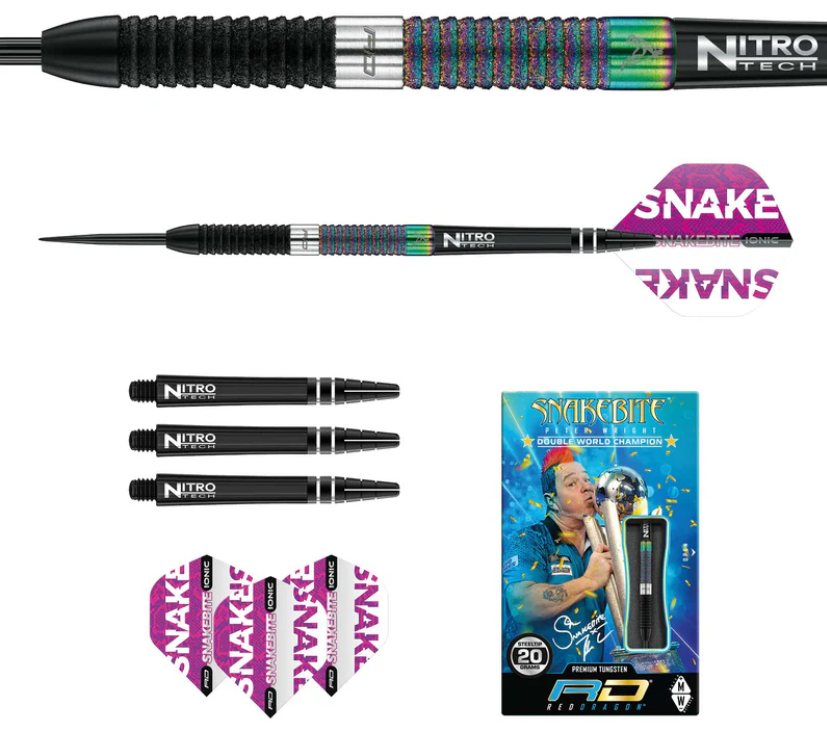 RedDragon Peter Wright World Champion Diamond Fusion SE Steeldart