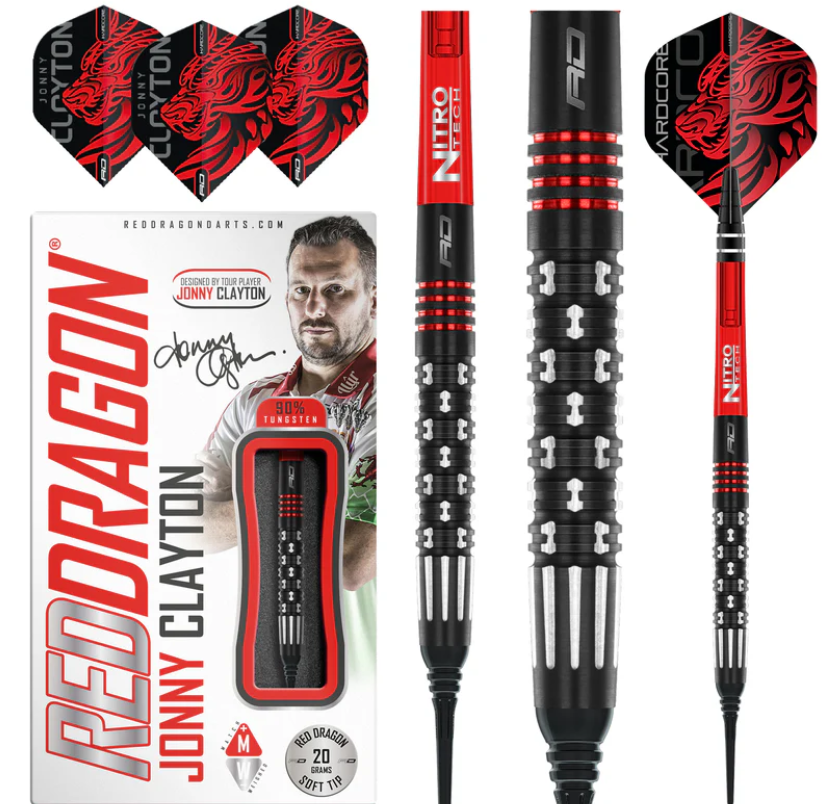 RedDragon Jonny Clayton Premier League SE Softdart 20g