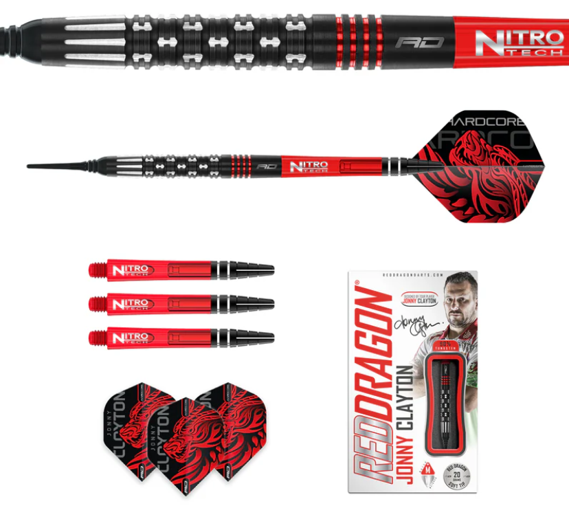 RedDragon Jonny Clayton Premier League SE Softdart 20g