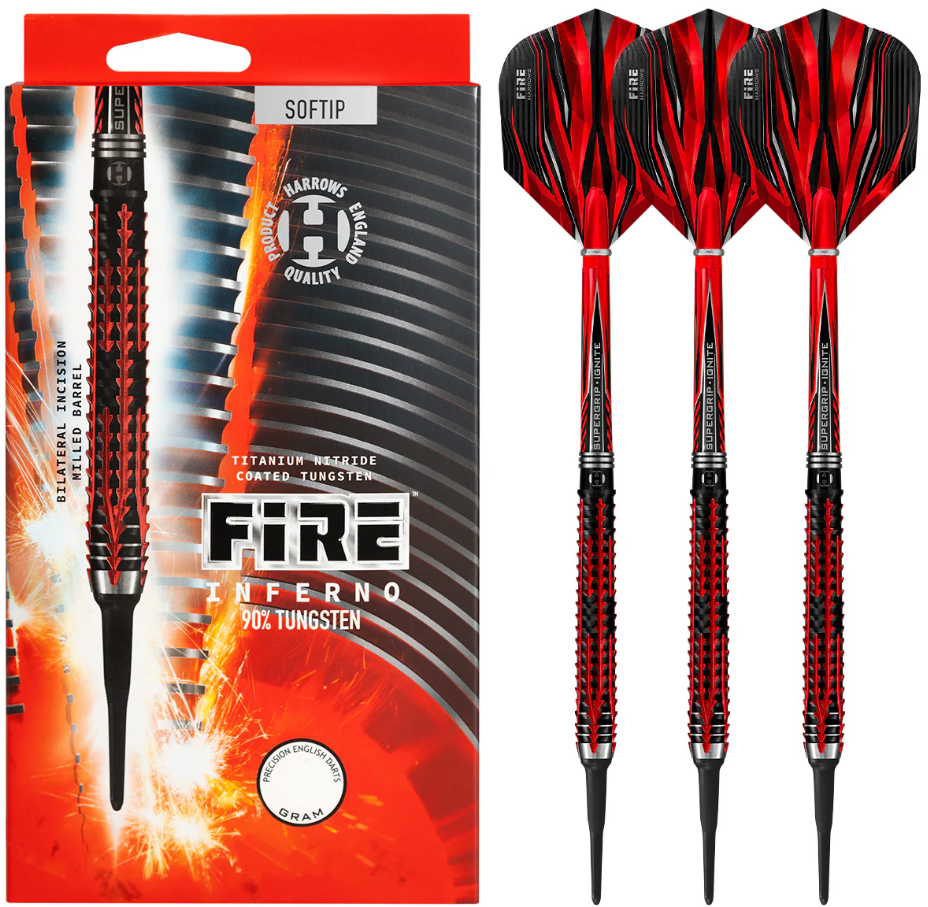 Harrows Fire Inferno Softdart