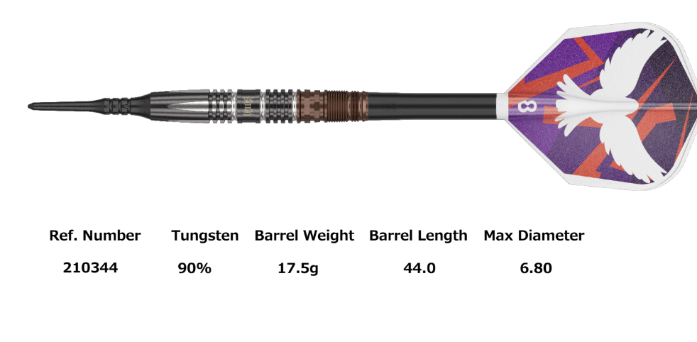 Target-Japan Keita Ono - Solo Gen7 17,5g Softdart