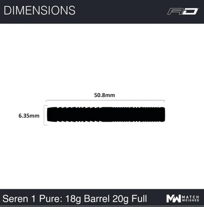 Red Dragon Seren 1 Pure Softdart 18g