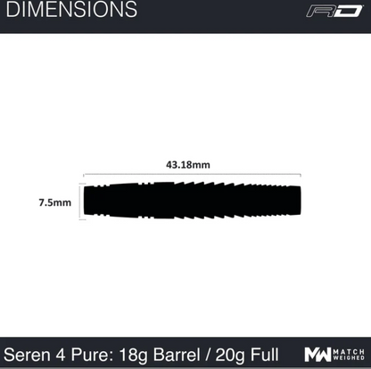 Red Dragon Seren 4 Pure Softdart 18g