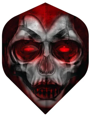 Designa Horror Show Dart Flights - No2 - Std - Jester Queen