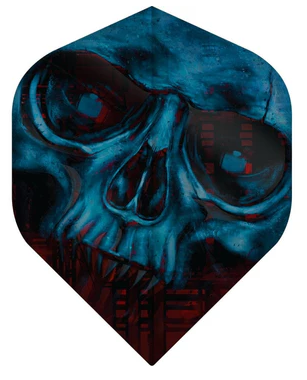 Designa Horror Show Dart Flights - No2 - Std - Zombie-Schädel