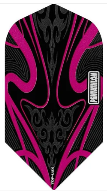 Pentathlon TDP-Lux Dart Flights - Slim - pink