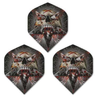 Alchemy Dart Flights - No2 - Std - Silber - Pentafixion