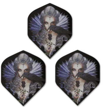 Designa  Alchemy Dart Flights - No2 - Std - Silber - Ravenous