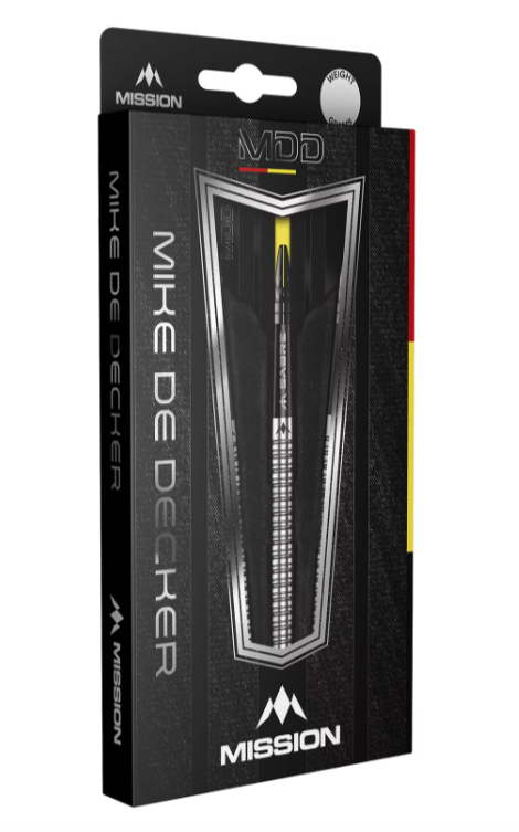 Mission Mike De Decker 95% - Silver Steeldart