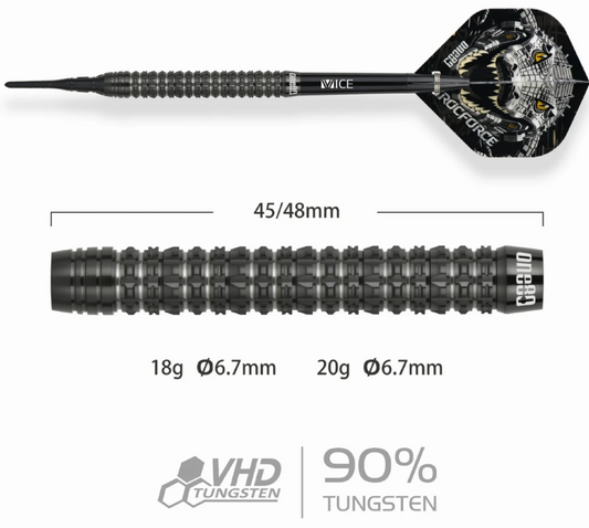 One80 Crocforce CF1 Softdart