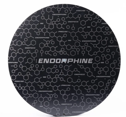 Precise180 Steeldartboard - Endorphine ohne Zahlenring mit Magnethalter