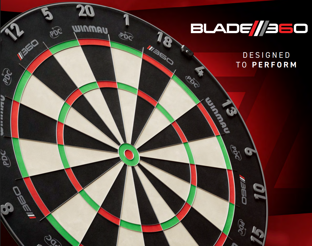 Winmau Blade 6 TripleCore 360 Steeldartboard