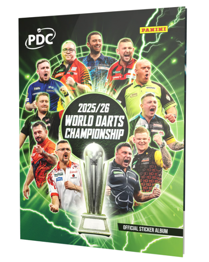 Panini PDC World Darts Championship 2025/26 - Official Sticker Hardcover Sammelalbum