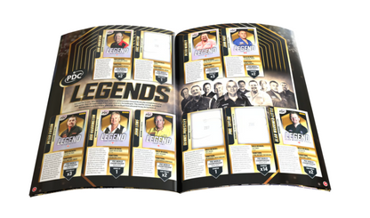 Panini PDC World Darts Championship 2025/26 - Official Sticker Hardcover Sammelalbum