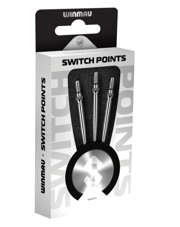 Winmau Switch Point - Smooth silber
