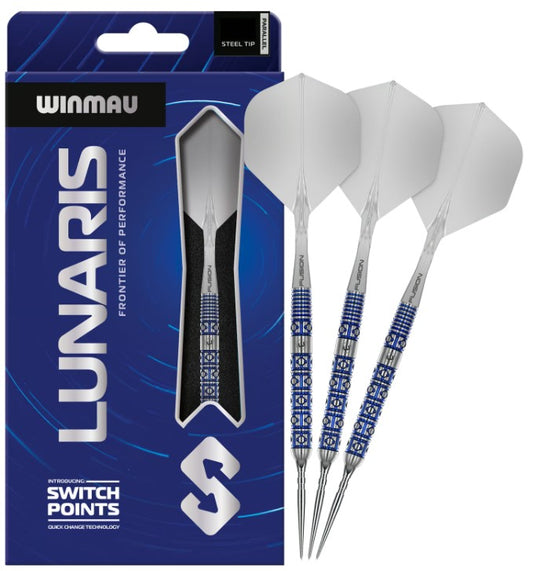 Winmau Lunaris Parallel Switch Point Steeldarts