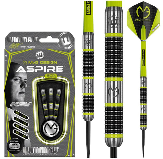 Winmau Michael van Gerwen MvG Aspire 80% Steeldarts