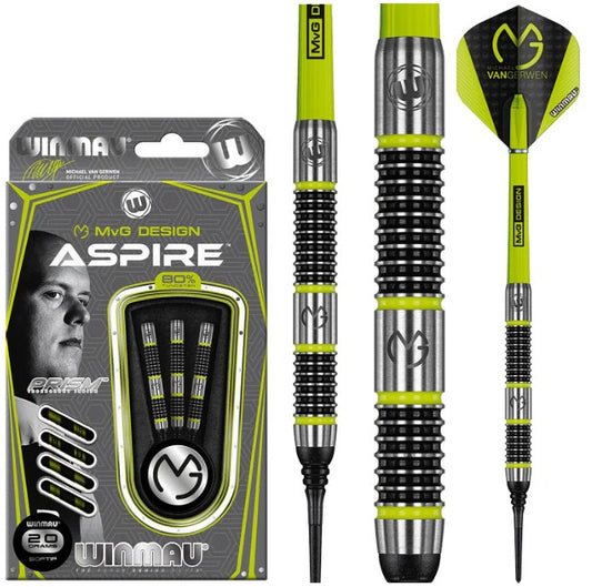 Winmau Michael van Gerwen MvG Aspire 80% Softdarts 20g