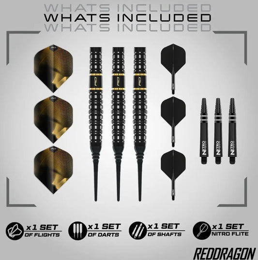 Red Dragon Ascend Tapered 22g Softdart