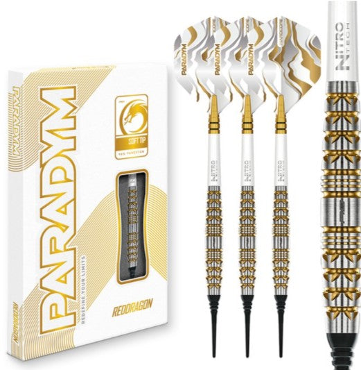 Red Dragon Paradym gold Torpedo 20g Softdart