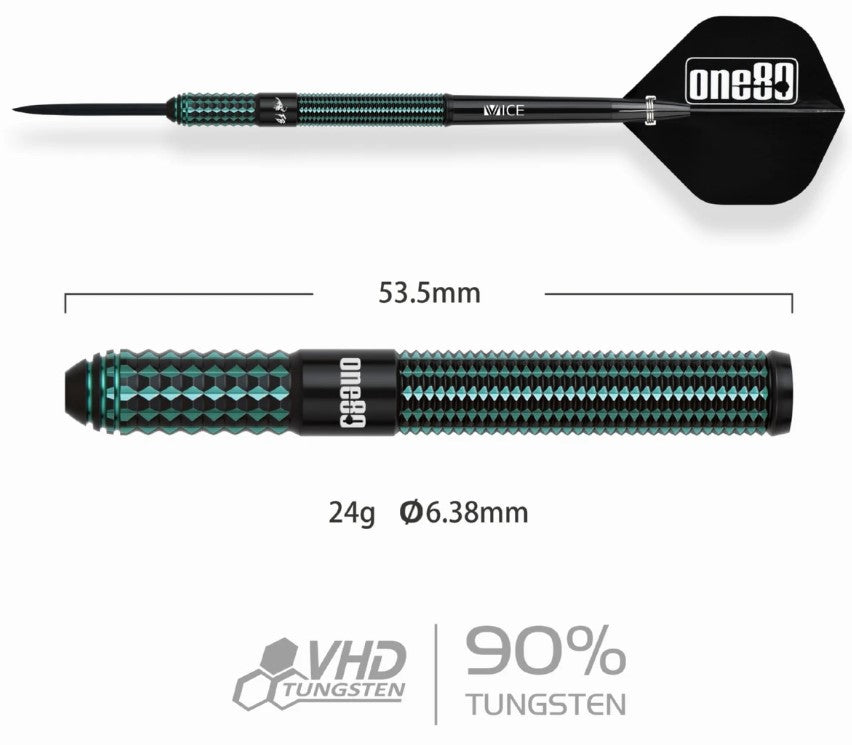 One80 FB Leung V3 Signature 24g Steeldart
