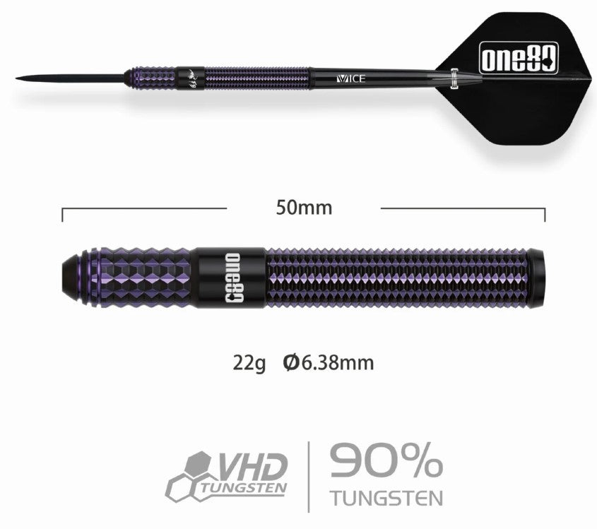One80 FB Leung V3 Signature 22g Steeldart