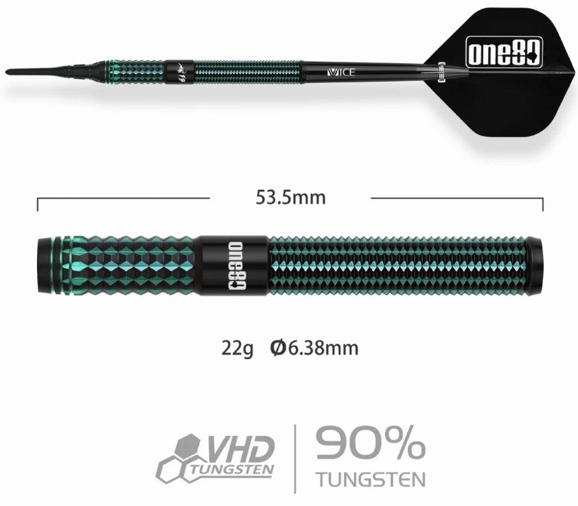 One80 FB Leung V3 Signature Softdart 22g