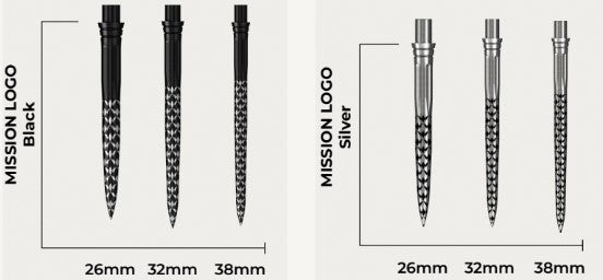 Mission Caliburn EVO Dart Points - Mission Logo