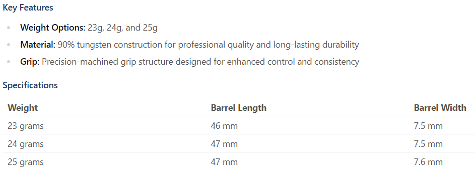 Shot Alchemy Auro 95% Steeldart