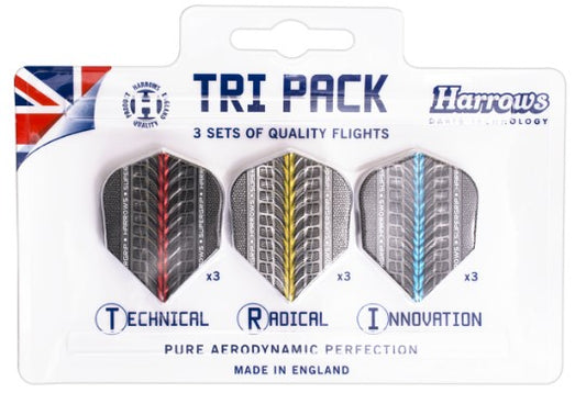 Harrows Tri Pack Supergrip Flights