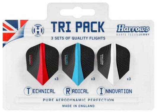Harrows Tri Pack Retina Flights