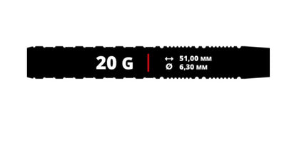 GOAT Finish Line Softdarts - 20g Softdart