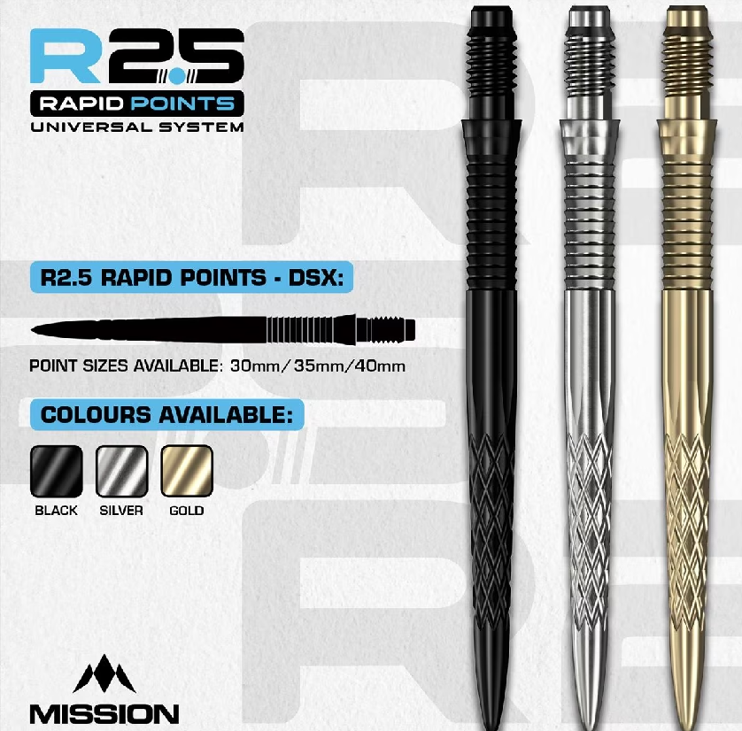 Mission R2.5 Rapid Points DSX