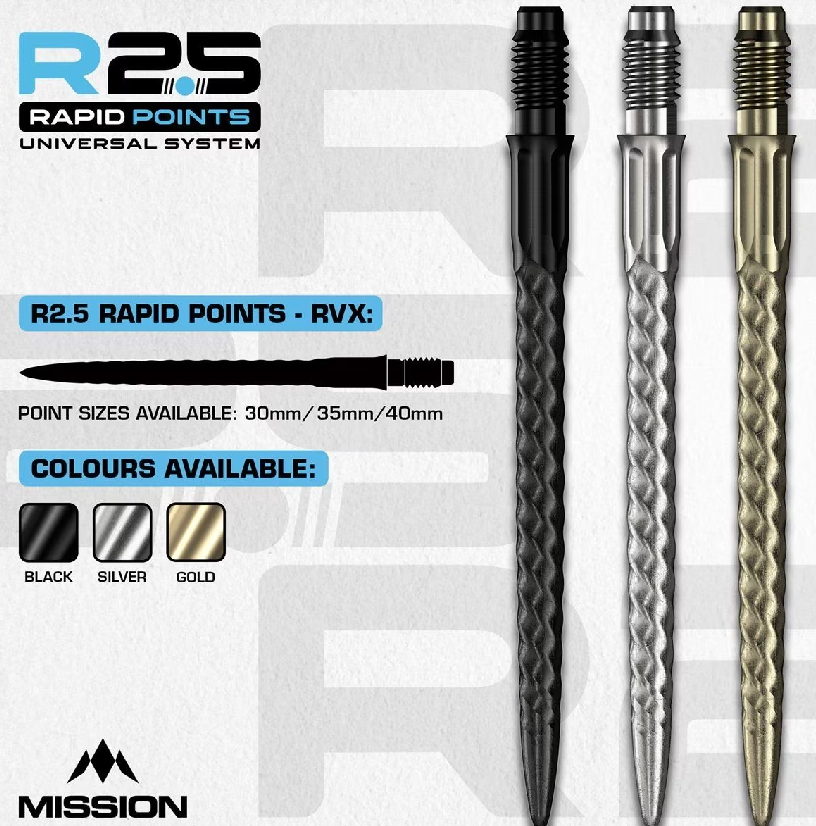 Mission R2.5 Rapid Points RVX