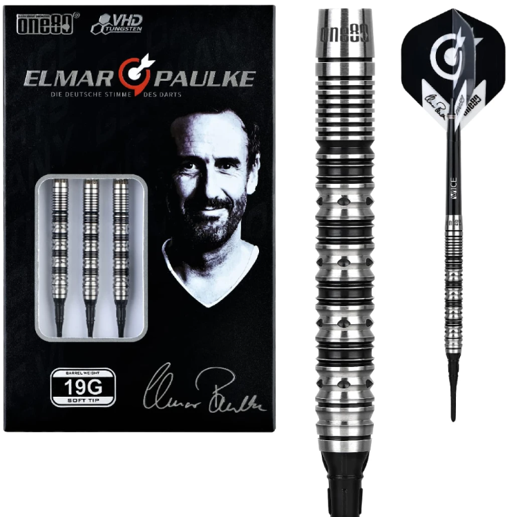 One80 Elmar Paulke Dart V2 19g Softdart