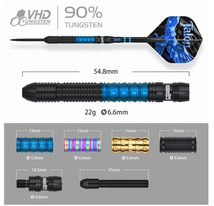 One80 Talon T1 22g Steeldart