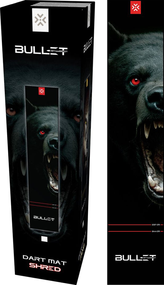 Bullet Dart Teppich 300x60cm Shred