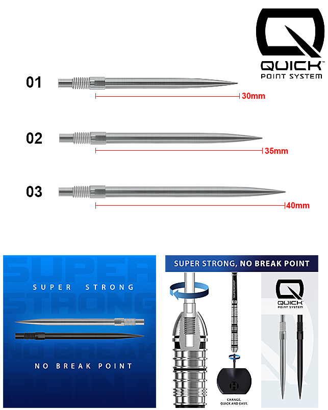Harrows Quick Points Silber