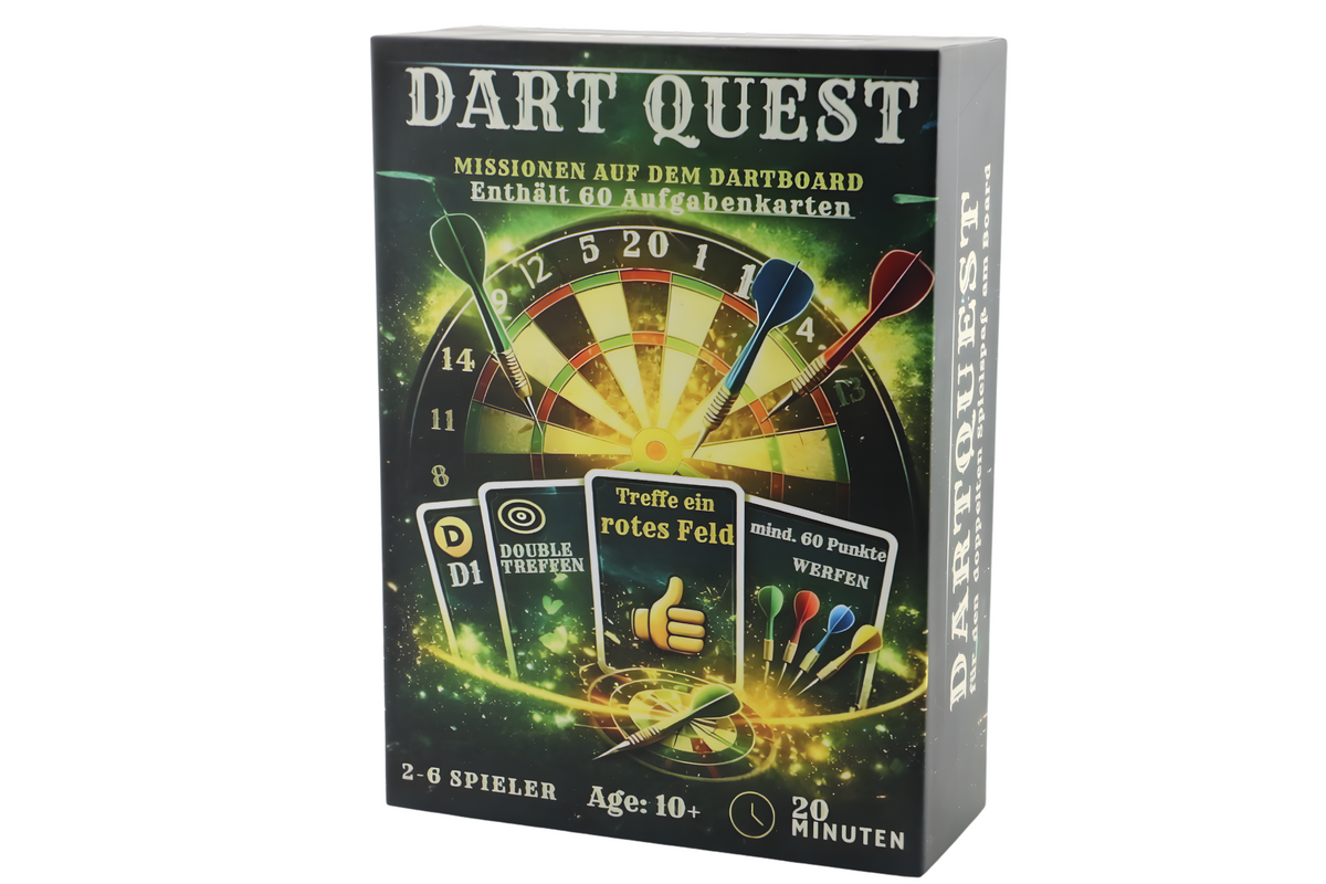 Darts Quest - Kartenspiel für Jedermann
