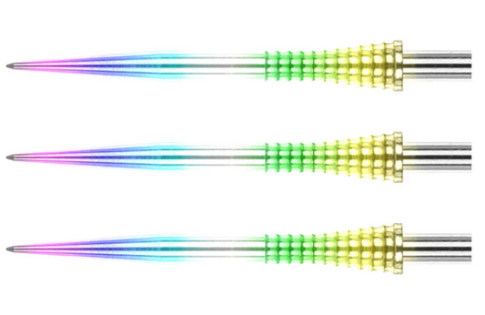 RedDragon Raptor Gripped Rainbow 33mm Points