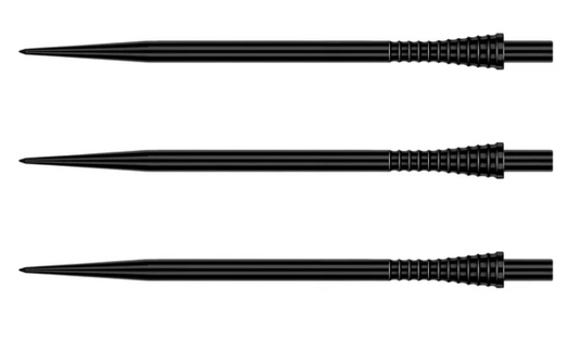 RedDragon Raptor Gripped Dart Points - Black 50mm