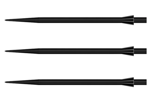 RedDragon Raptor Smooth Dart Points - Black 50mm