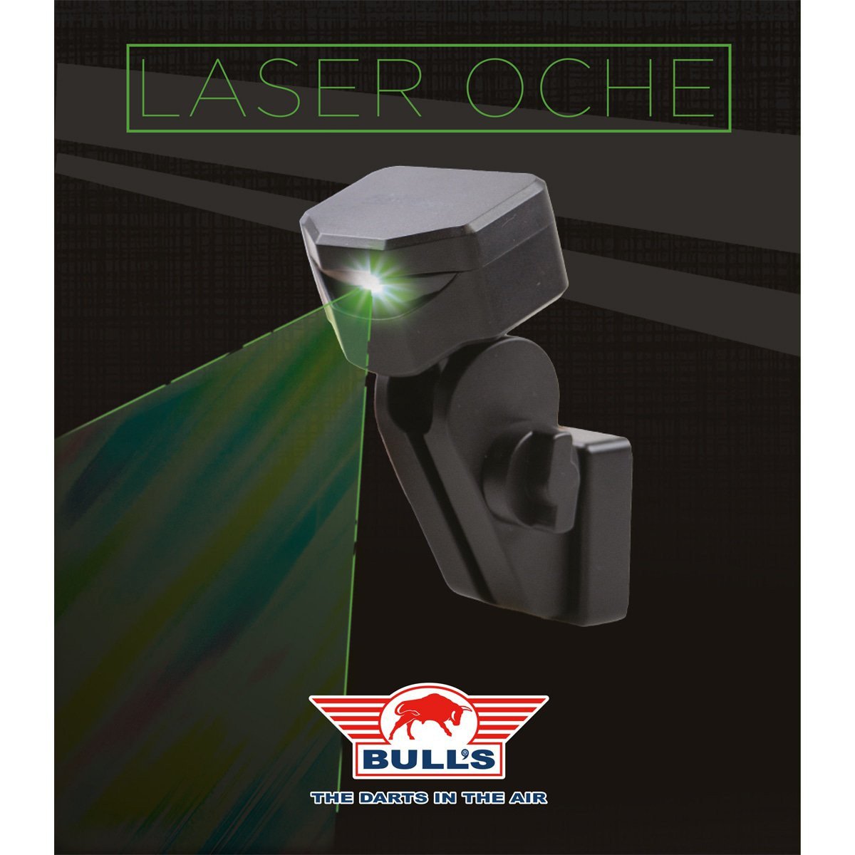 Bull's Green Laser Oche - Abwurflinie