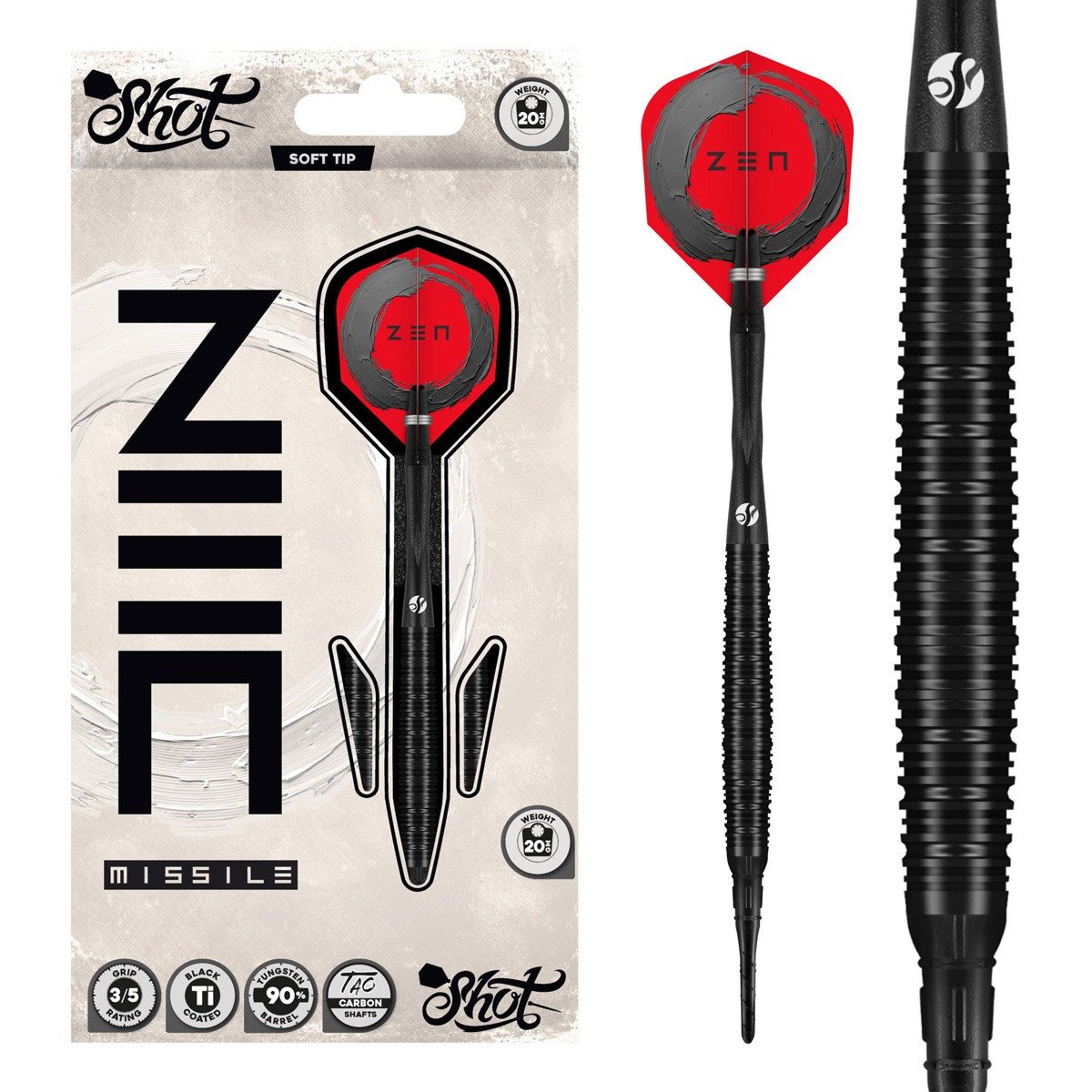 Shot Zen Missile 20 gr Softdart