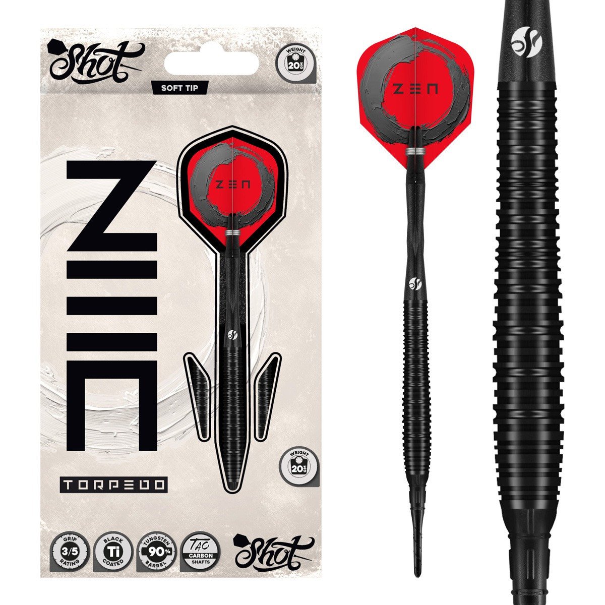 Shot Zen Torpedo 20 gr Softdart