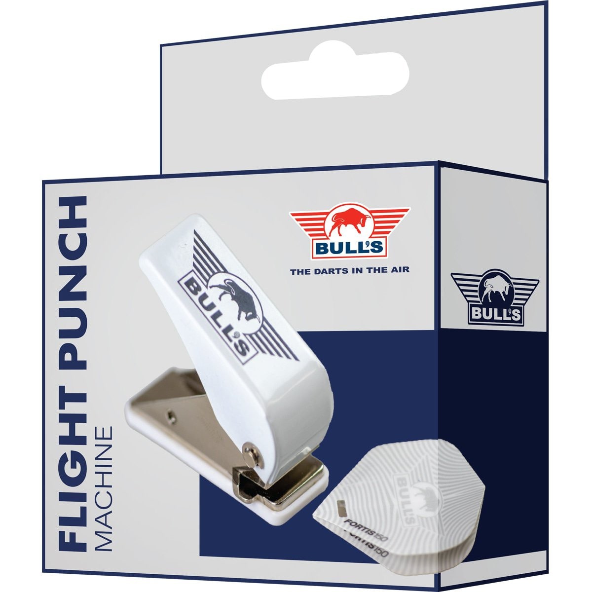 Bull's Flight Punch Flight Locher weiß